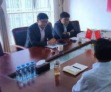 郵儲(chǔ)銀行青島分行到公司座談交流